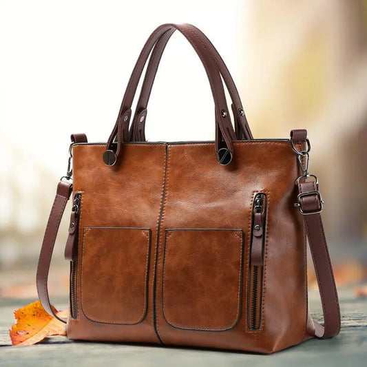 William™ | Classic Leather Tote