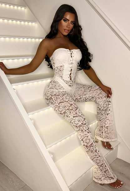 Sienna™ | Elegant Lace Jumpsuit