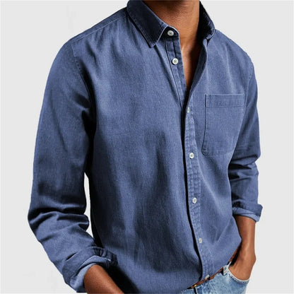 Covara™ | Classic Men's Button-Up Shirt