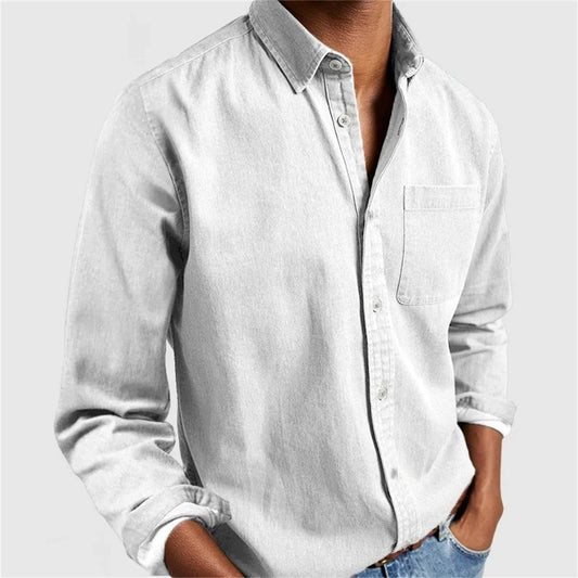 Covara™ | Classic Men's Button-Up Shirt