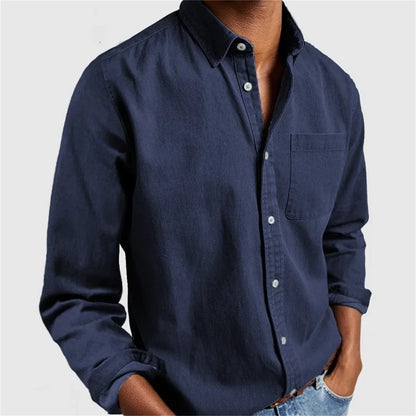 Covara™ | Classic Men's Button-Up Shirt