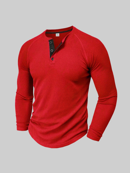 Mason™ - Casual Ribbed Long Sleeve