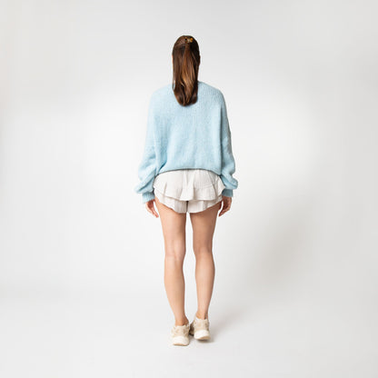 Amara™ | Oversized Cardigan with Bow Details